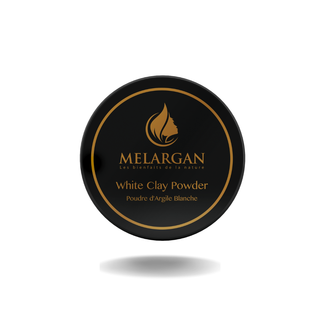 Poudre d'argile blanche